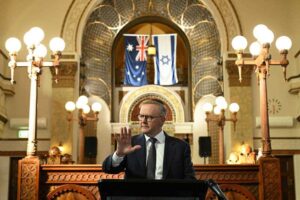 The Prime Minister is lying to your face about selling weapons for Israel’s genocide