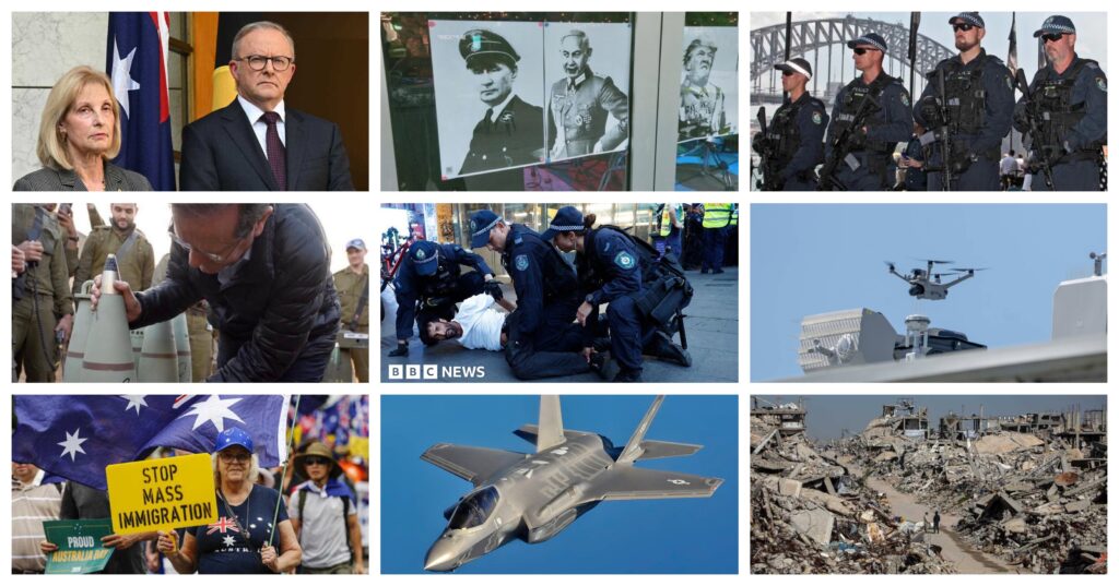Collating the recent escalation of fascist state fuckery in Australia
